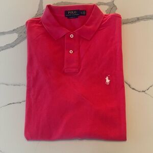 Ralph Lauren Bright Pink Polo Shirt